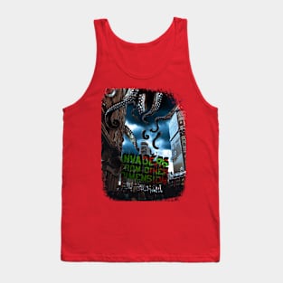 Invaders from other dimension Tank Top